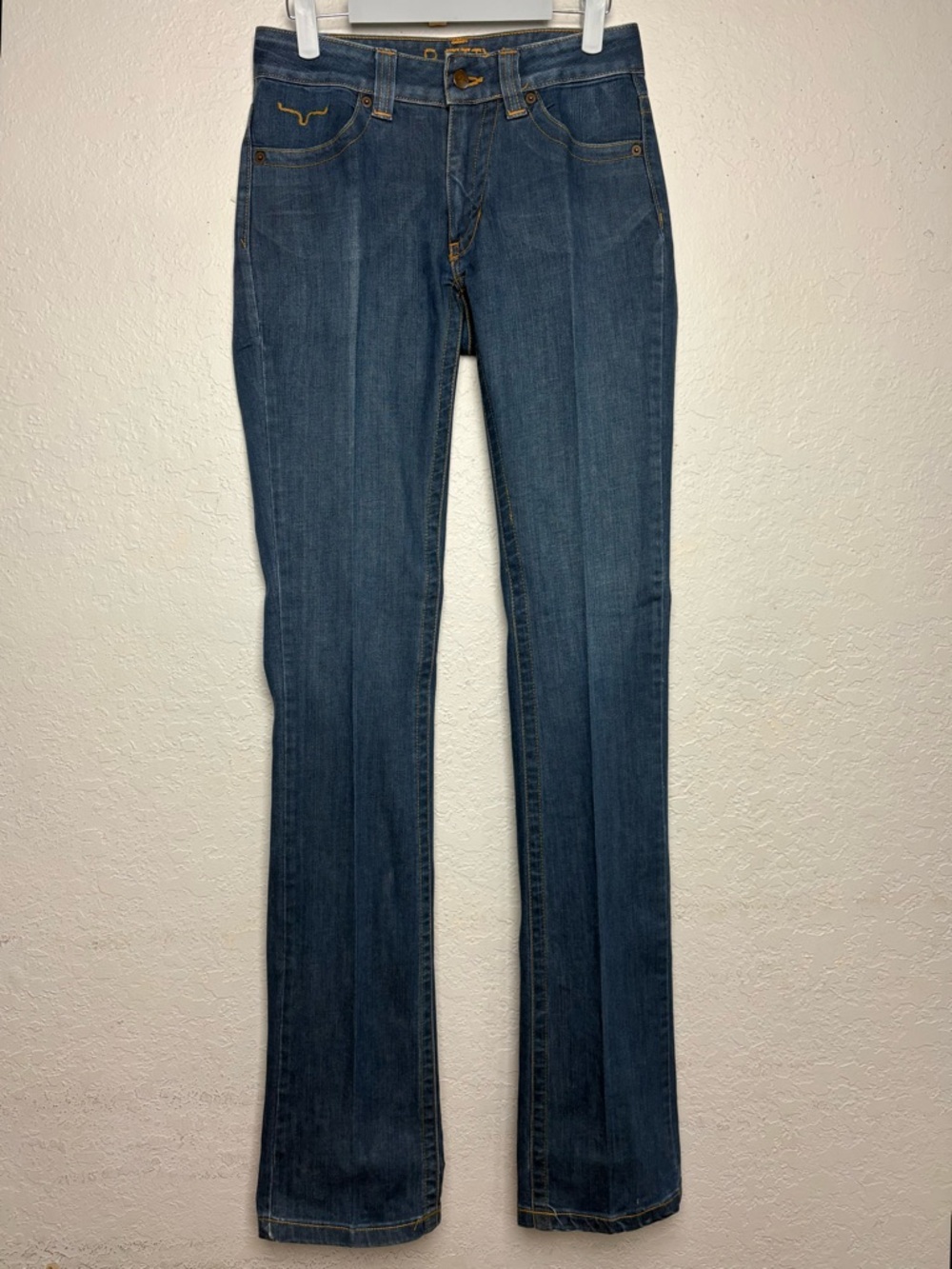 Kimes Ranch Dark Blue Flared Women's Jeans Size 0/38